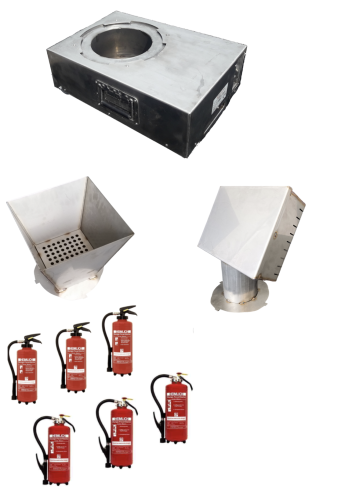 FT- Florian L Feuerlöschtrainer Set inkl. Übungsfeuerlöscher und Zubehör